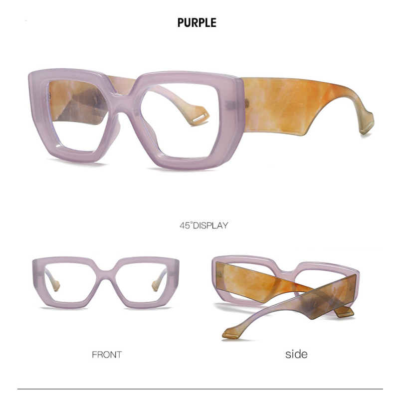 Wholesale Irregular Polygon Glasses Frame